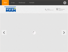 Tablet Screenshot of ferryman.pl